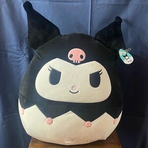 Squishmallows Black and White Stuffed Animal